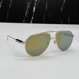 NEW GG1311S 002 AVIATOR UNISEX GOLD SUNGLASSES GUCCI
